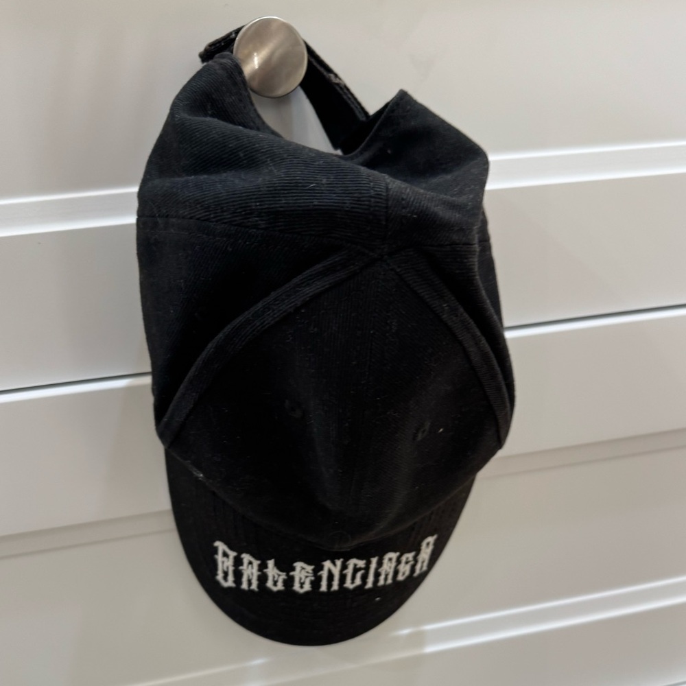 Balenciaga Black Cap